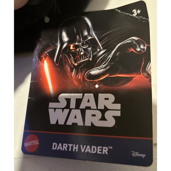 Disney Star Wars 8" DARTH VADER Plush Character Toy by Mattel Brand New W/ Tags - Picture 3 of 3